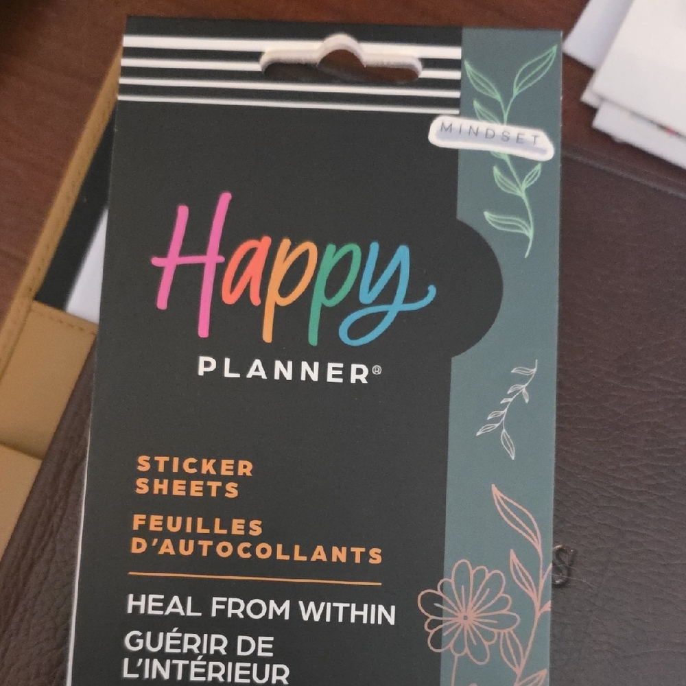 Happy Planner Mindset Sticker Sheets - Multicolor